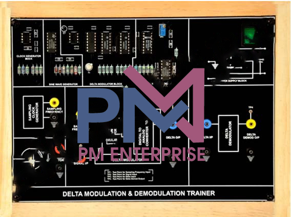 PM-P163 DELTA MODULATION AND DEMODULATION TRAINER