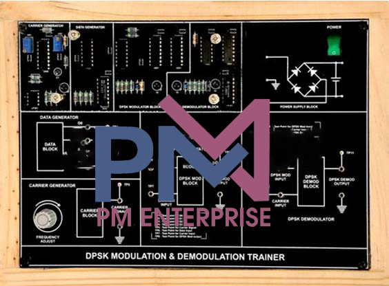 PM-P524 DIFFERENTIAL PHASE SHIFT KEYING MODULATION AND DEMODULATION TRAINER