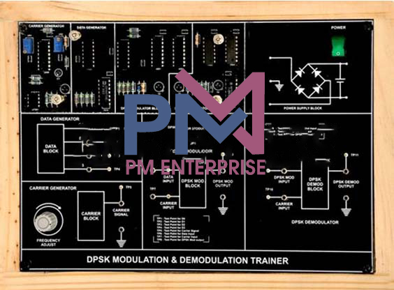 PM-P525 QUADRATURE PHASE SHIFT KEYING MODULATION AND DEMODULATION TRAINER