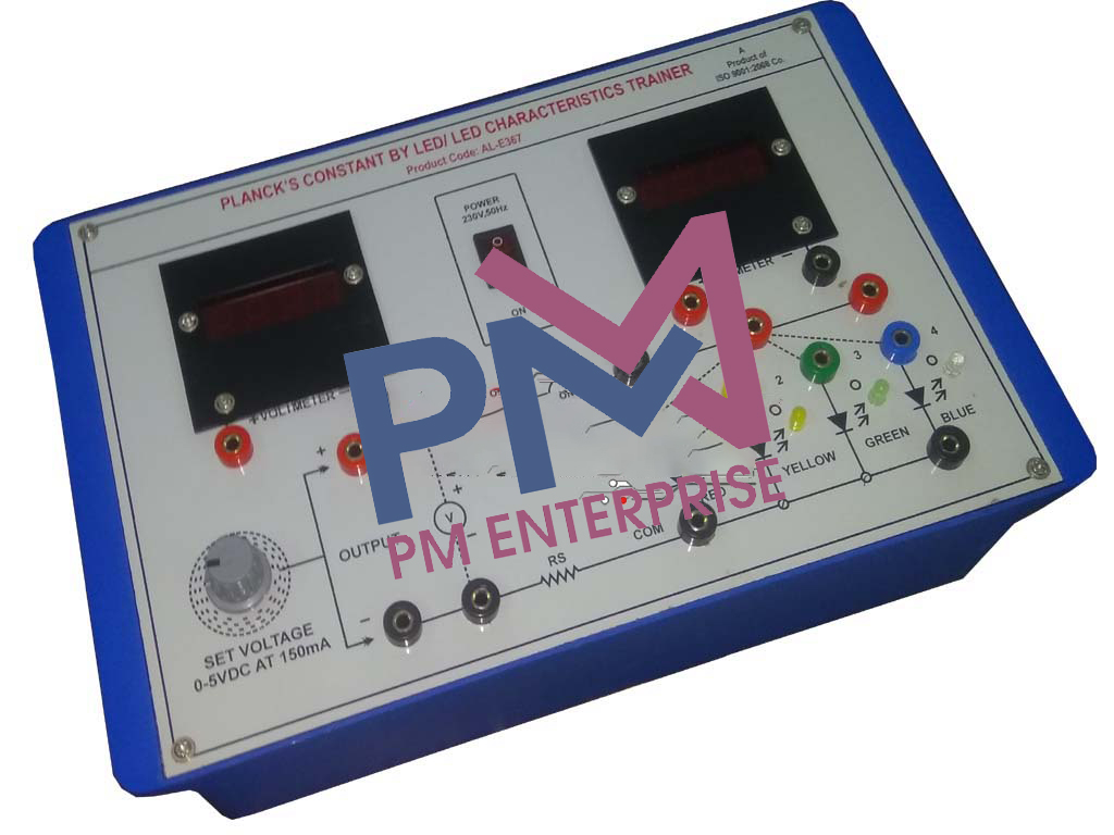 PM-P367�PLANCK'S CONSTANT BY LED