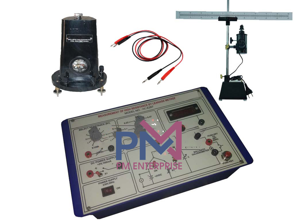 PM-P267A DETERMINATION OF HIGH RESISTANCE BY LEAKAGE METHOD