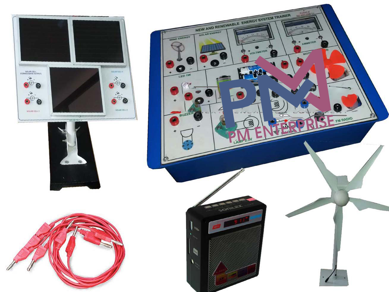 PM-P412 HYBRID ENERGY SYSTEM TRAINER (SOLAR AND WIND)