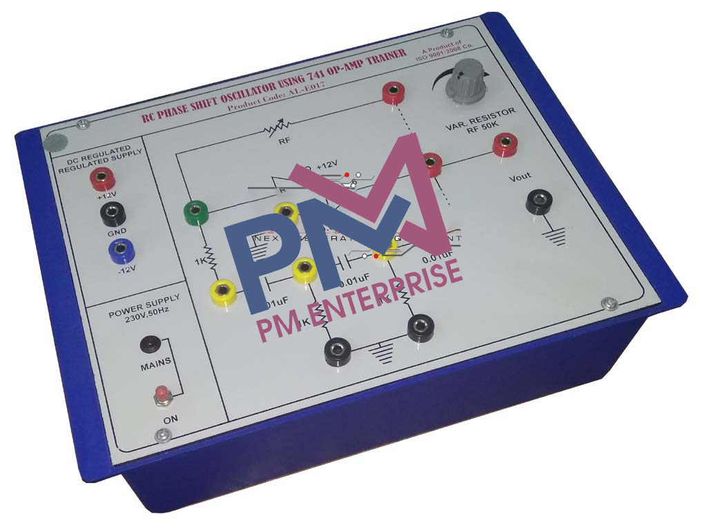 PM-P017A RC PHASE OSCILLATOR TRAINER (USING OP-AMP)