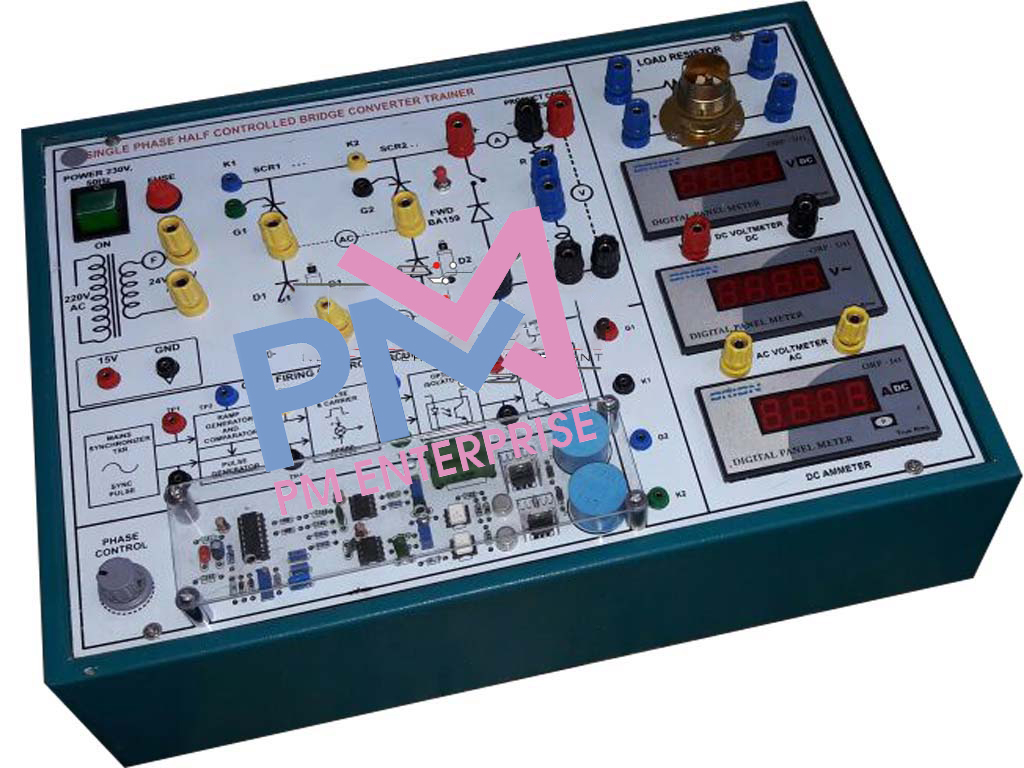 PM-P306 SINGLE PHASE HALF WAVE UNCONTROLLED RECTIFIER TRAINER