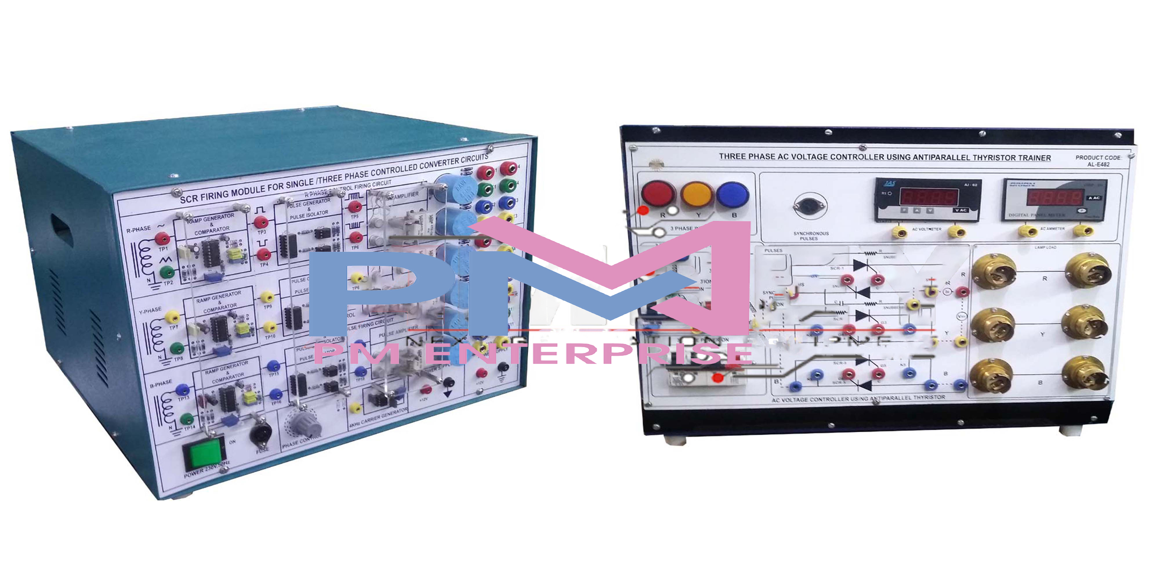 PM-P615 THREE PHASE CYCLO CONVERTER TRAINER