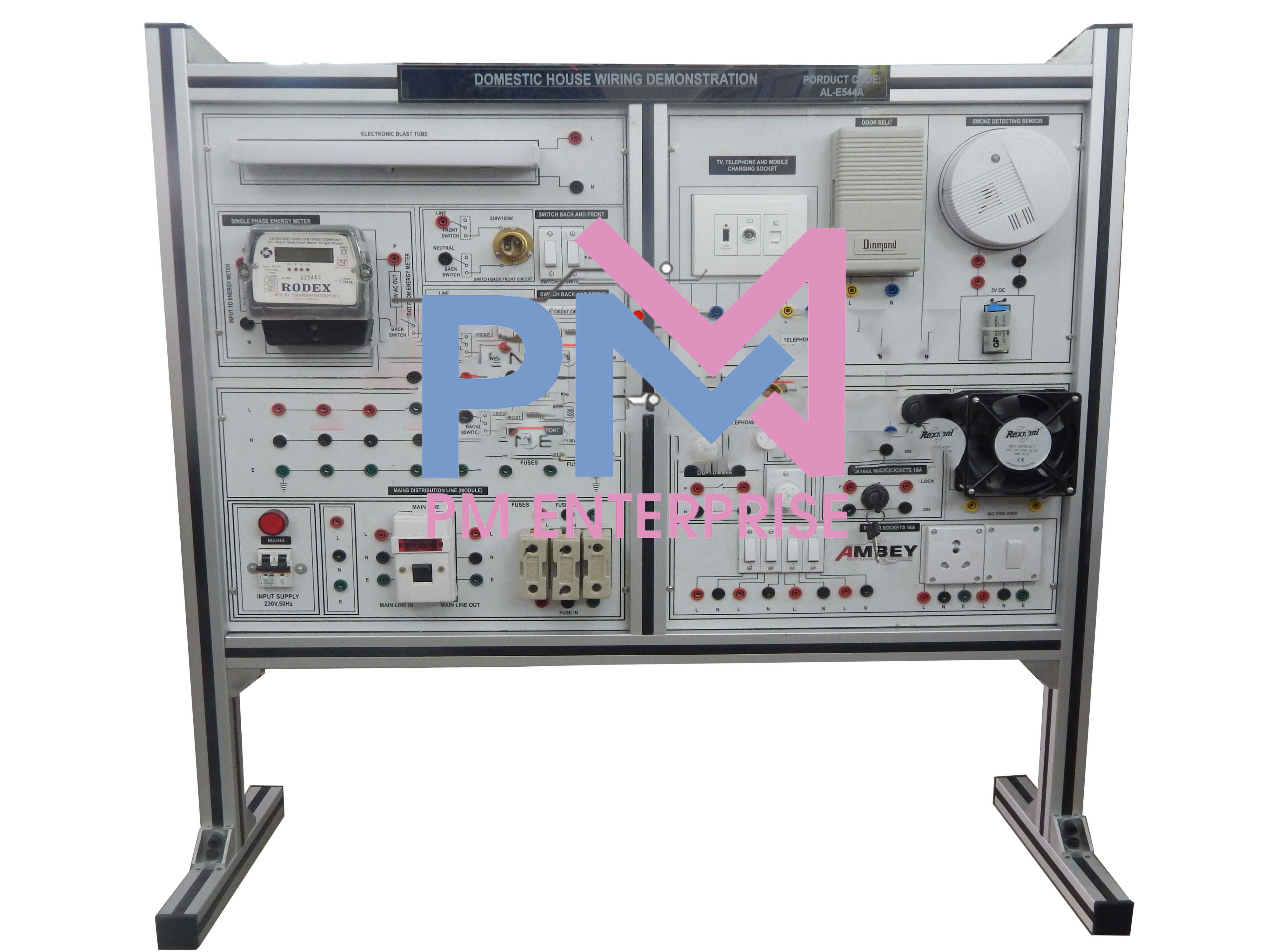 PM-P544A DOMESTIC HOUSE WIRING CONTROL TRAINER