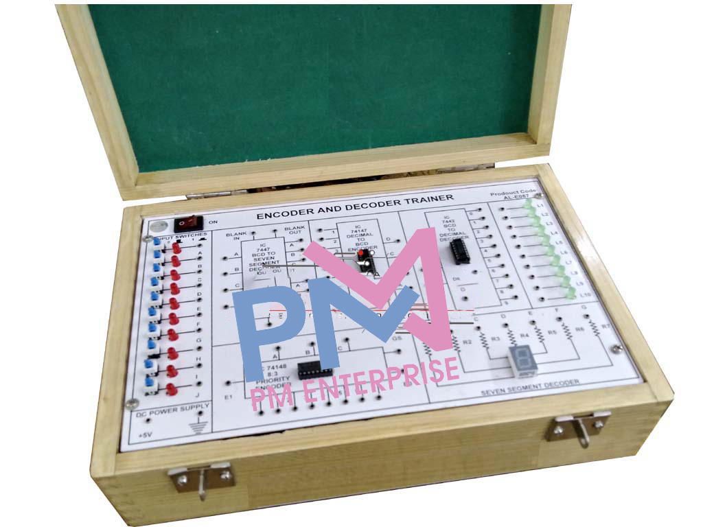 PM-P087 BINARY ENCODER AND DECODER TRAINER