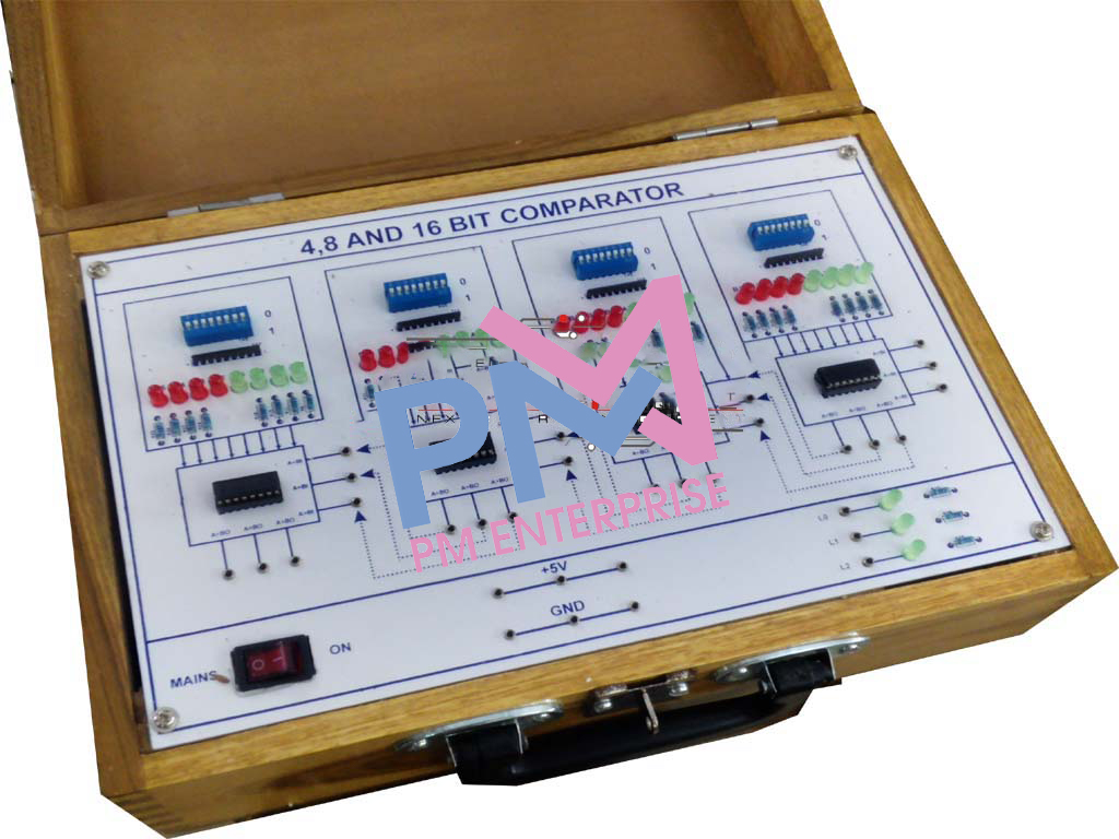 PM-P104A STUDY OF 4,8 AND 16 BIT COMPARATOR