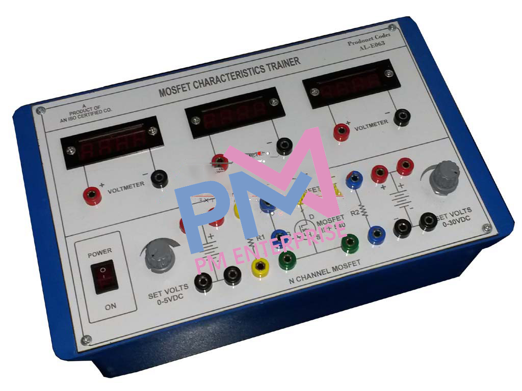 PM-P063 MOSFET CHARACTERISTICS TRAINER (DIGITAL)
