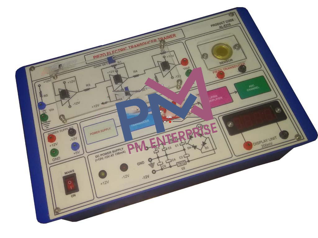 PM-P210 PIEZO ELECTRIC TRANSDUCER TRAINER