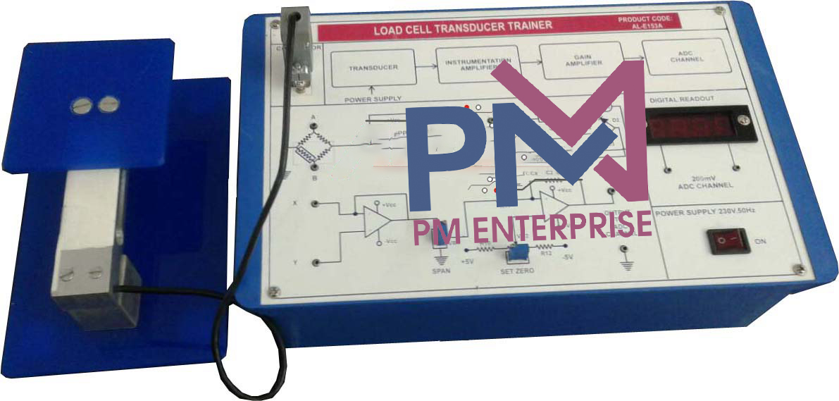 PM-P149B LOADCELL AS STRAIN GAUGE TRANSDUCER TRAINER