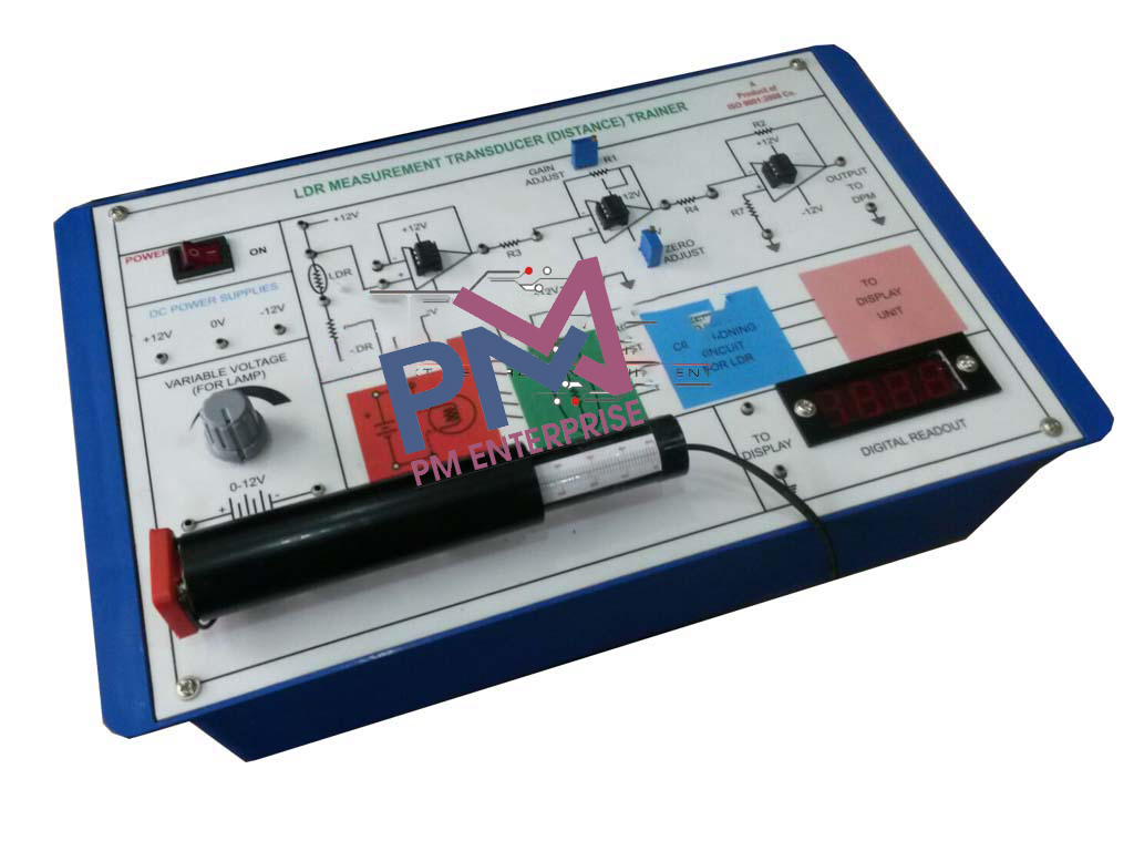 PM-P304 PHOTO DIODE AS MEASUREMENT TRANSDUCER TRAINER