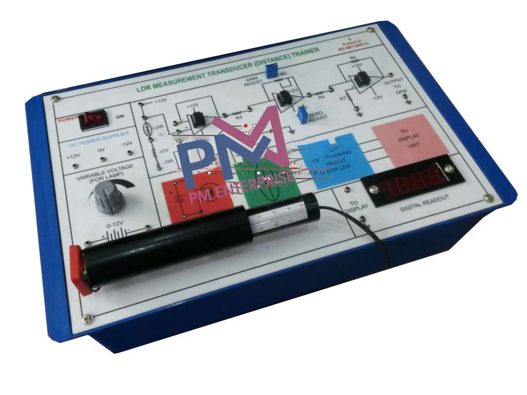 PM-P304A PHOTO TRANSISTOR AS MEASUREMENT TRANSDUCER TRAINER