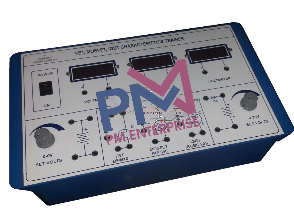 PM-P205 FET, MOSFET AND IGBT CHARACTERISTICS (DIGITAL METERS)