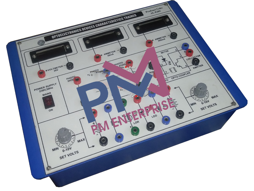 PM-P201 OPTO ELECTRONICS DEVICES CHARACTERISTICS TRAINER (DIGITAL)