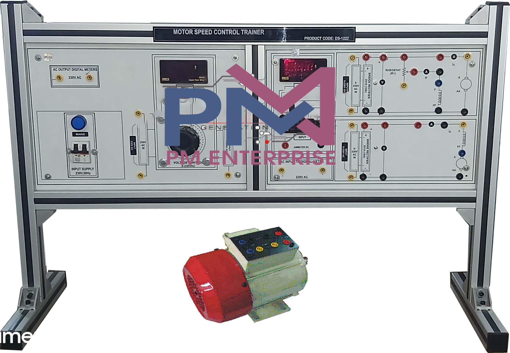 PM-P405C DC MULTIWINDING MACHINE TRAINER (SPEED CONTROL)