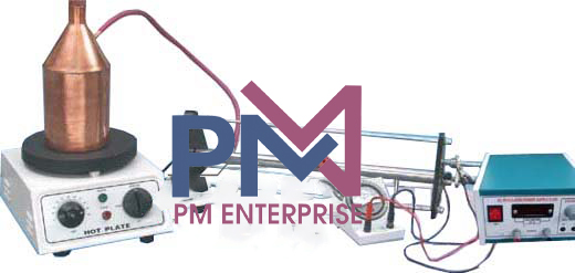 PM-P811 TO DETERMINE THE CO-EFFICIENT OF THERMAL LINEAR EXPANSION OF A GIVEN METAL ROD OR LINEAR EXPANSION APPARATUS