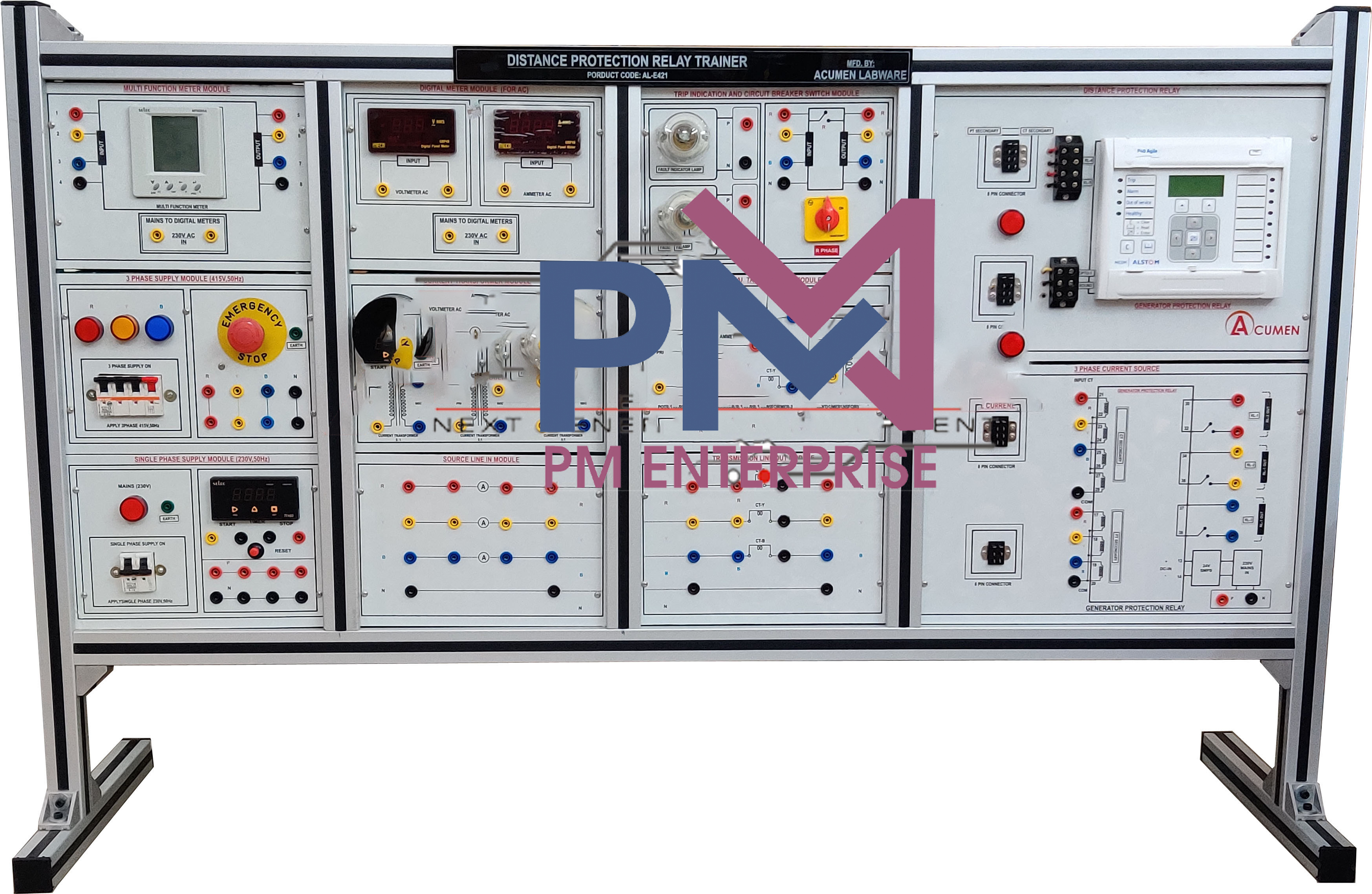 PM-P833 DISTANCE PROTECTION RELAY TRAINING SYSTEM